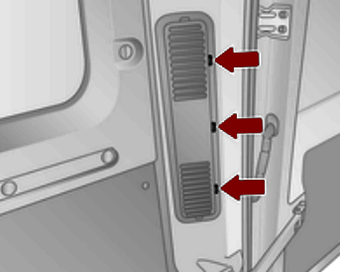 Opel Movano B (2020-2021): Localização da caixa de fusíveis